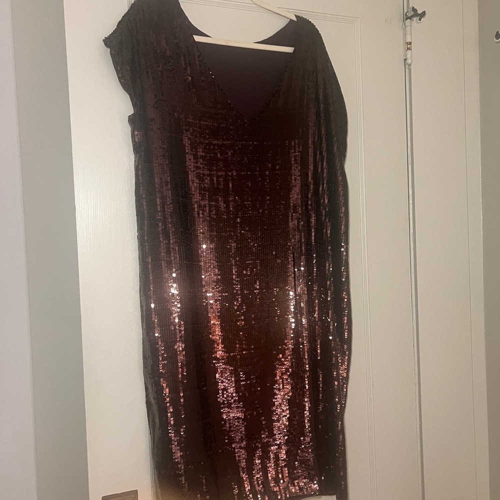 Sequin classy never worn Anthropologie dress